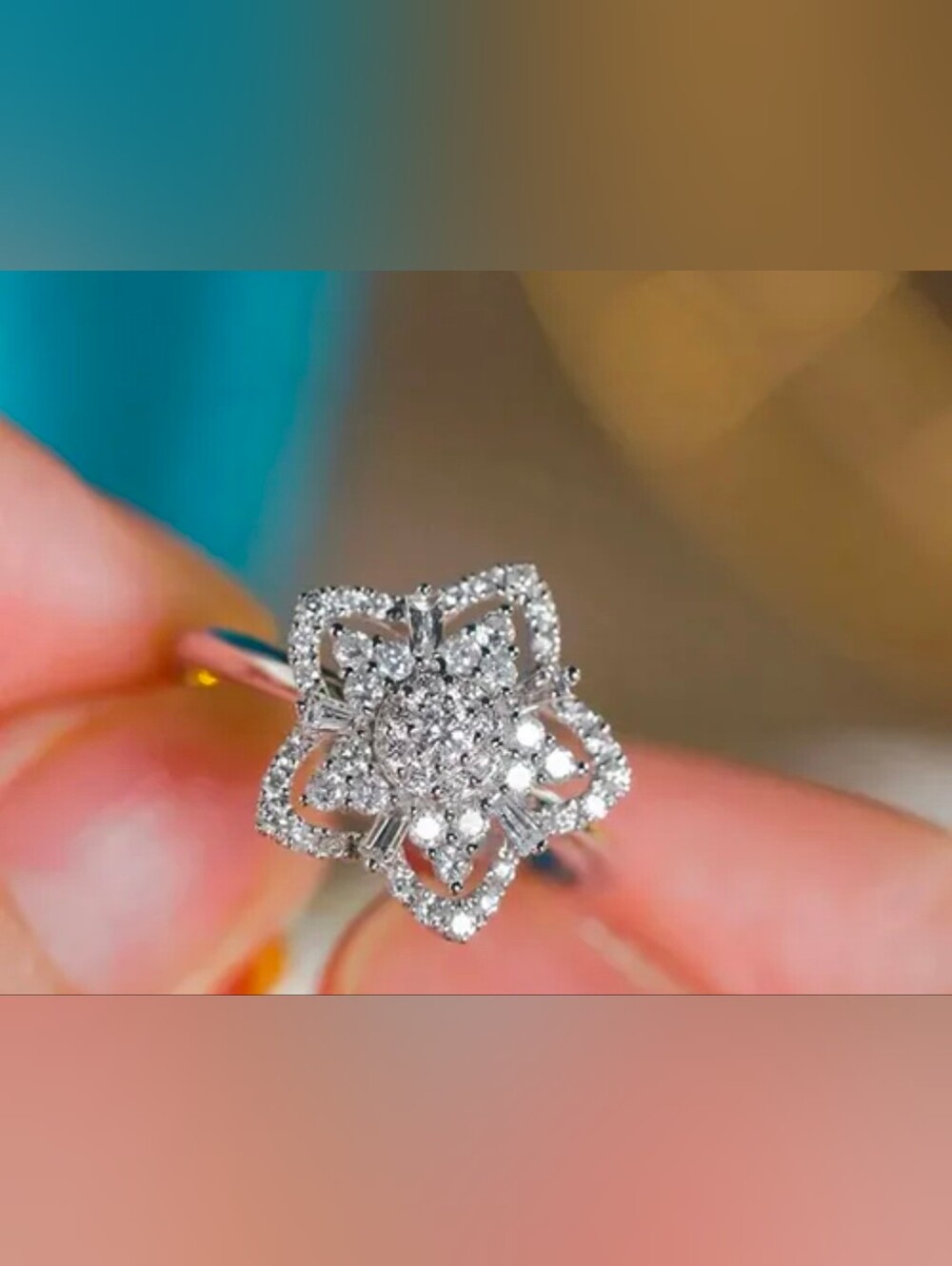 $8 Each Or Bundle 5/$20 Sterling Silver Star Cluster Ring